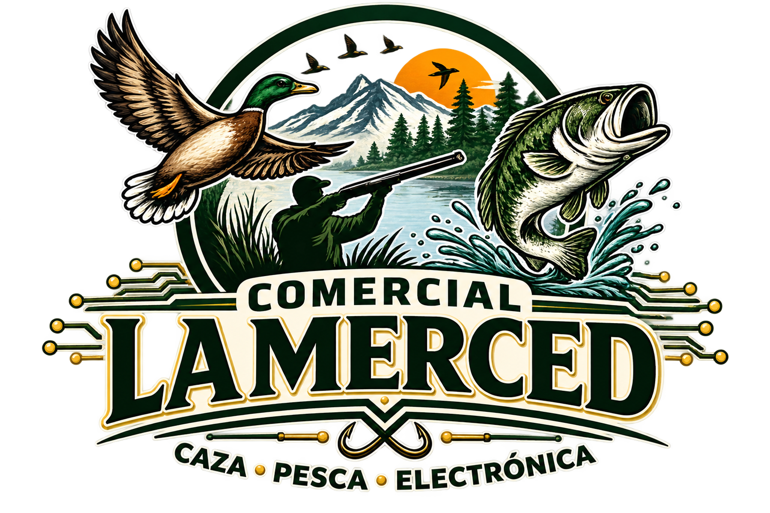 Comercial La Merced — Caza, Pesca, Electrónica